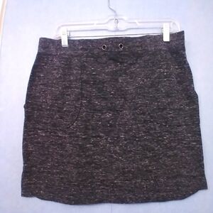 Skirt Knit Mini Skort Pull On‎ Pockets Casual Comfy Athleisure